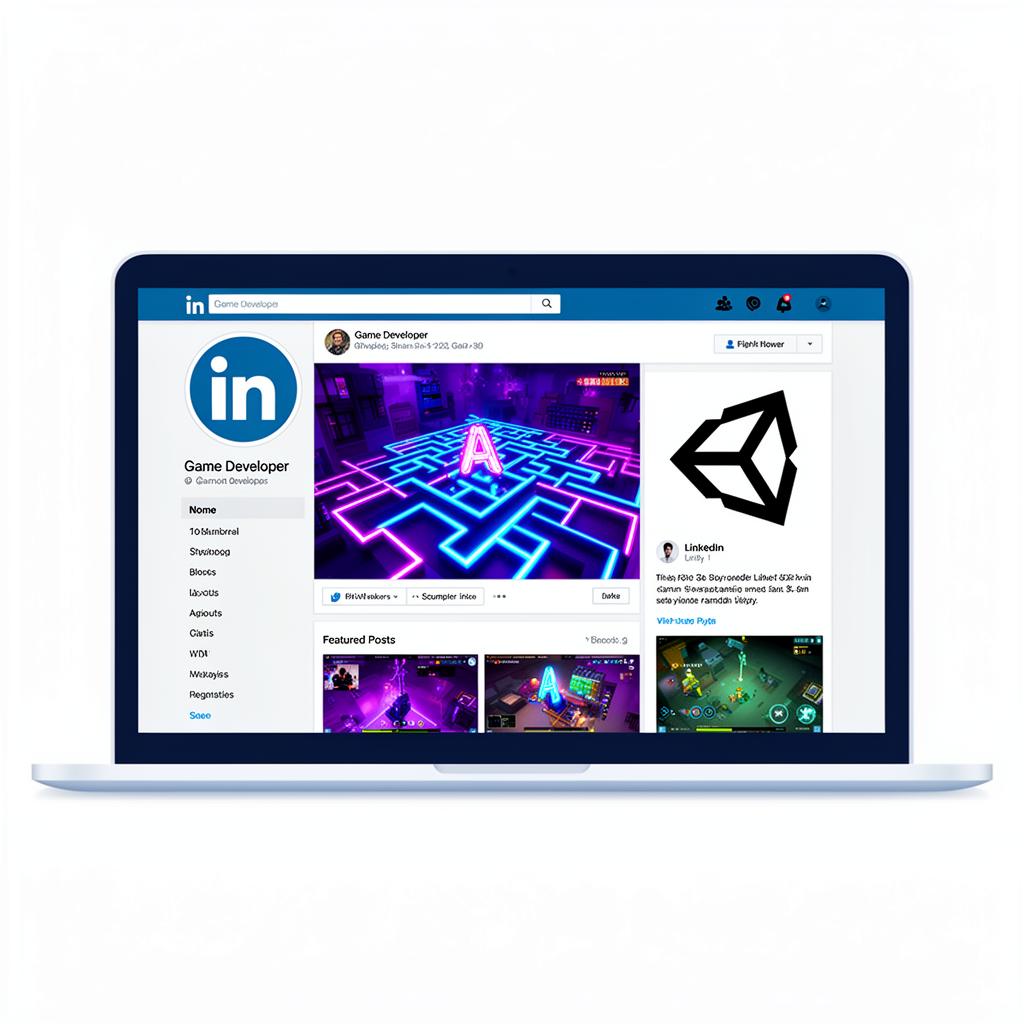 LinkedIn game developer portfolio